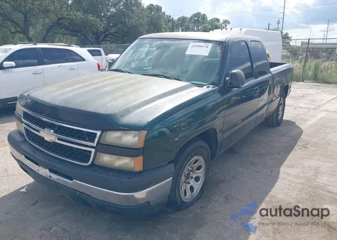 2006 Chevrolet Silverado 1500 Work Truck из США, поврежденный, VIN 2GCEC19V661330188